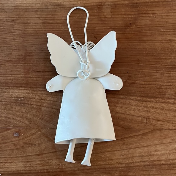 White Hanging Angle Decoration/ Ornament - Picture 3 of 3